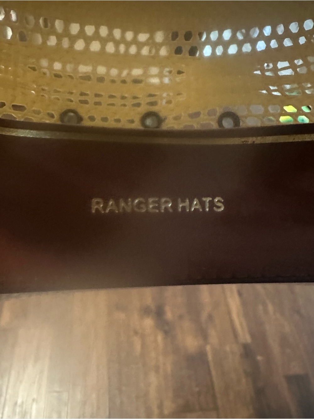 20X Ranger Hats Bangora Straw Cowboy Hat with Black Ribbon Band NEW - Picture 6 of 8